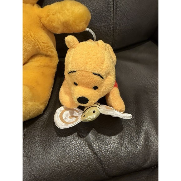 Winnie The Pooh Plush By Sears And 2 Smaller Pooh's - Picture 4 of 7